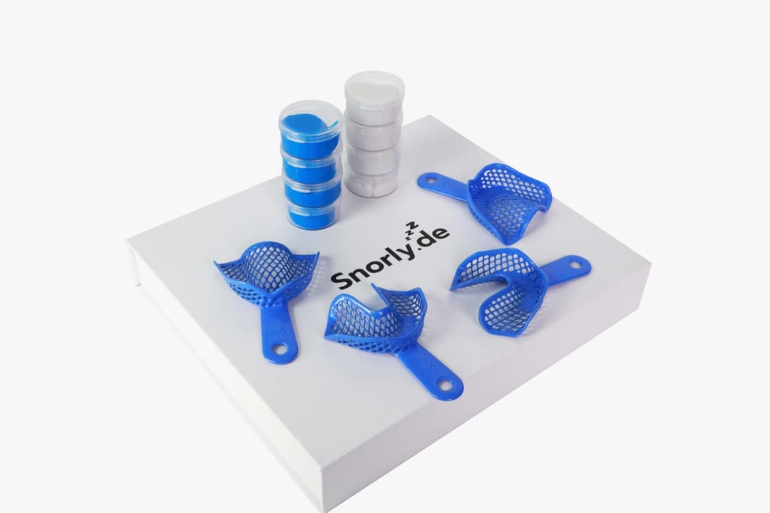 Snorly Abdruckset Überblick - alle Komponenten